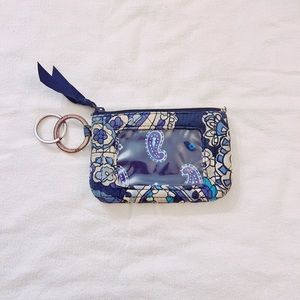 Vera Bradley mini wallet/license holder
